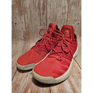 Adidas James Harden Mens Red Basketball Shoes Size 12.5